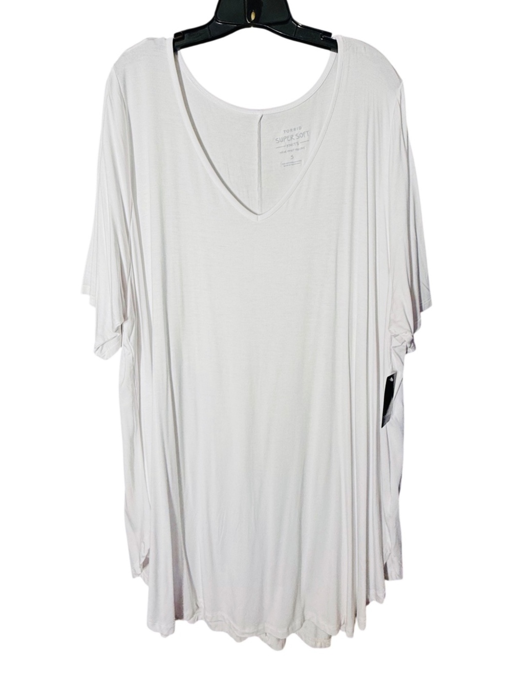 NWT Torrid White Swing Tee 5X